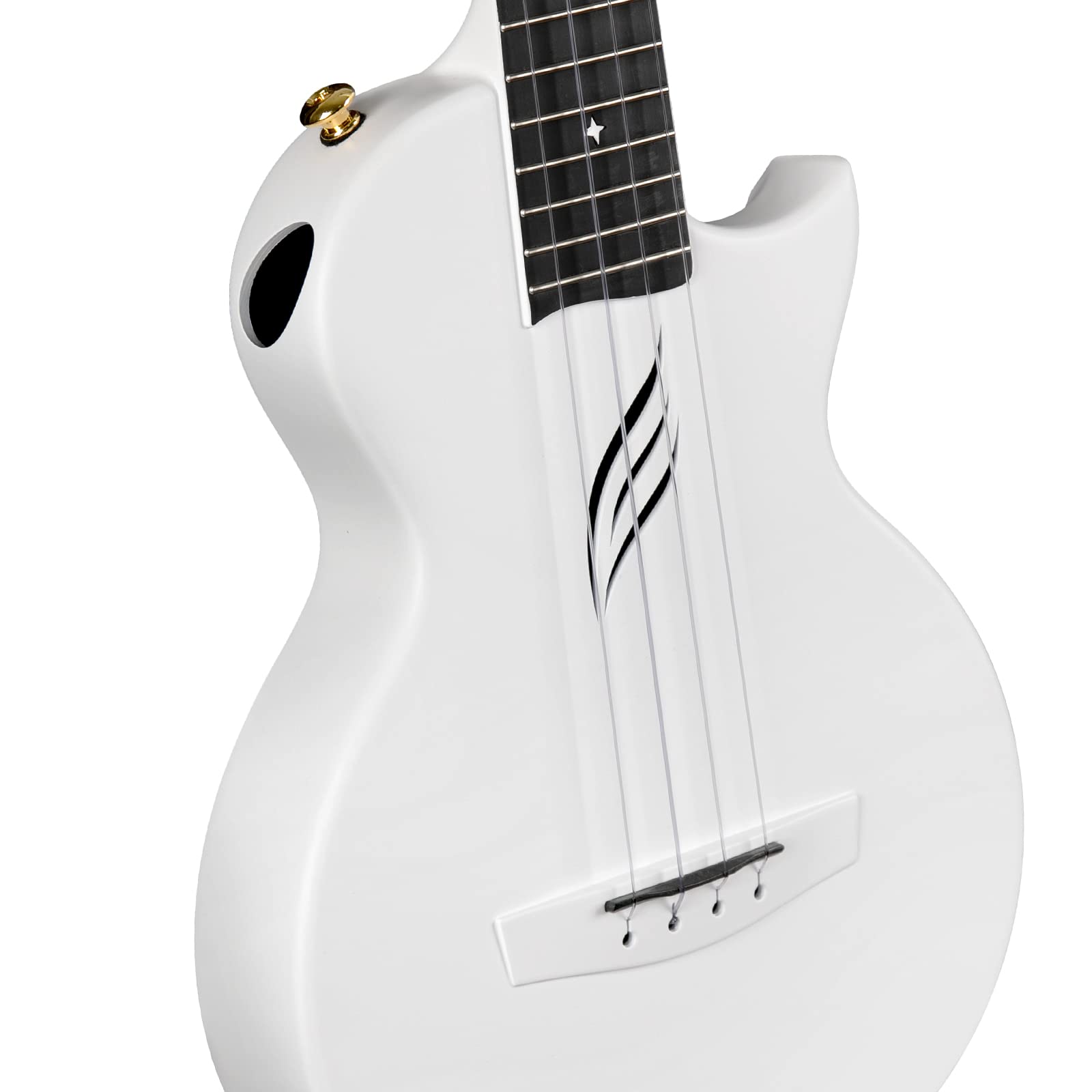 Enya Tenor Ukulele 26 Inch Carbon Fiber Acousticplus Cutaway Travel Ukelele for Beginner Bundle Kit & enya Magnetic Strap - Image 4